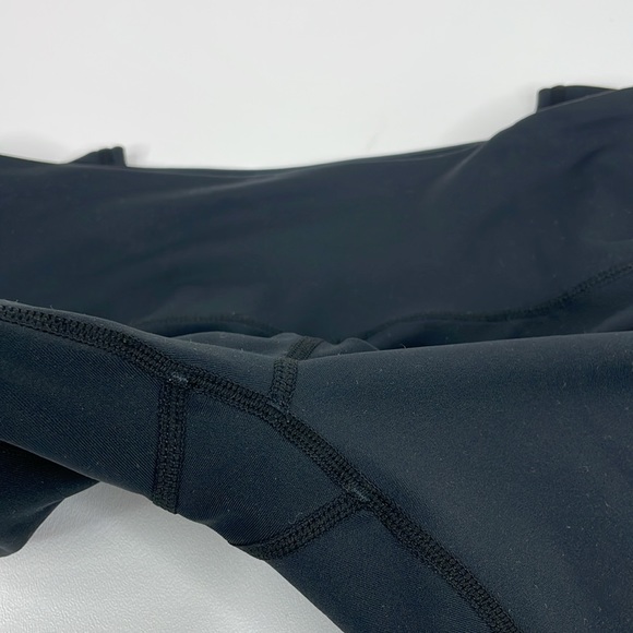 Zyia Athletic black crop 17" high rise leggings size 12 - Picture 4 of 9